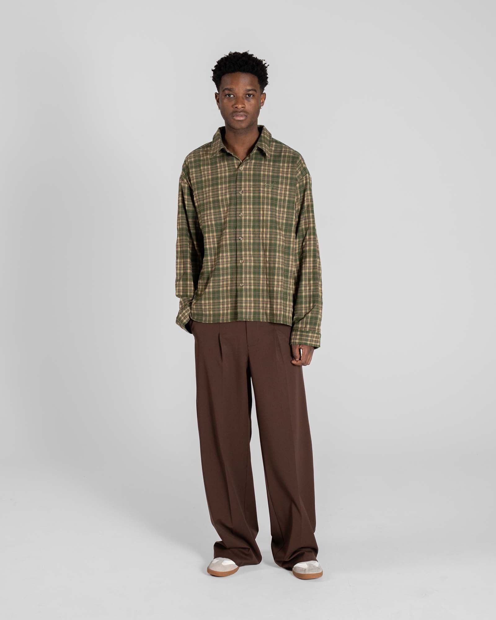 Ternet Flannel shirt Green